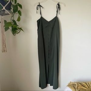 Zara green dress
